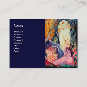 GOLDEN DREAM / Oriental Day Spa Treatments,Blue Business Card