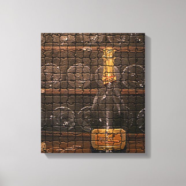Golden Dreams 10/14 by Max Zaxster Canvas Print (Front)