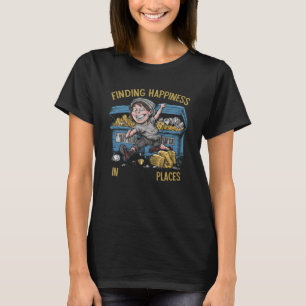 Golden Dreams: A Wealthy Boy T-Shirt