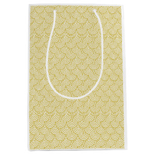 Golden Drift Medium Gift Bag