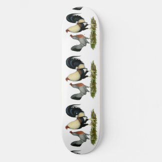 Golden Duckwing Chickens Skateboard