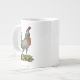 Golden Duckwing Hen Large Coffee Mug