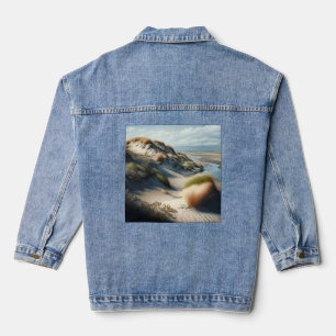 Golden Dunes Denim Jacket