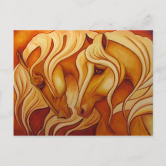 Golden Duo Postcard
