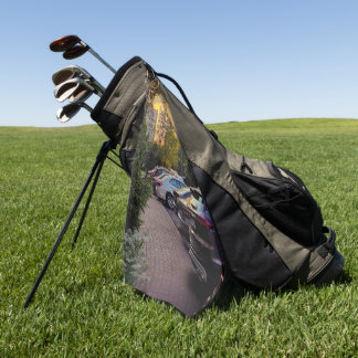 Golden Dusk Urban Golf Towel – Customisable
