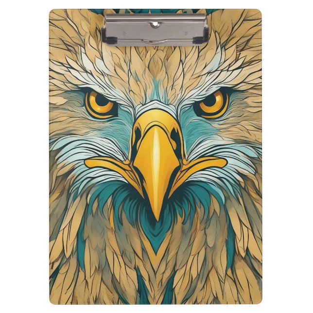 Golden Eagle Artwork Clipboard (Front)
