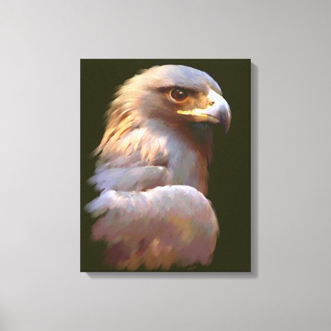 Golden Eagle Canvas Print (Front)