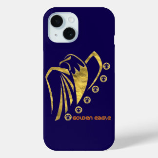 Golden eagle iPhone 15 case