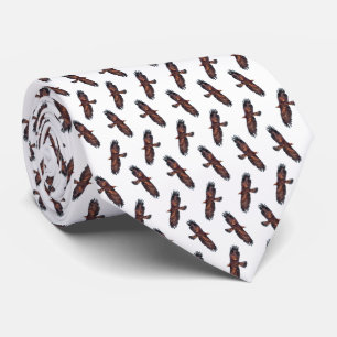 Golden Eagle Frenzy Tie Double Side(Choose Colour)