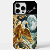 Golden Eagle in Night Willow