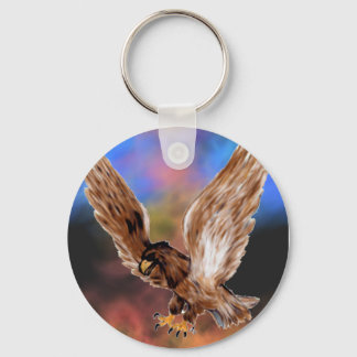 Golden Eagle Key Ring