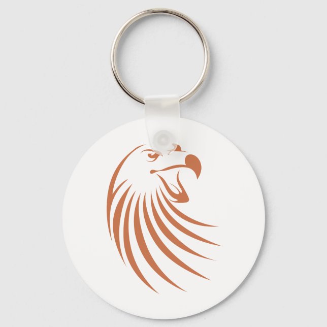 Golden Eagle Logo Key Ring (Front)