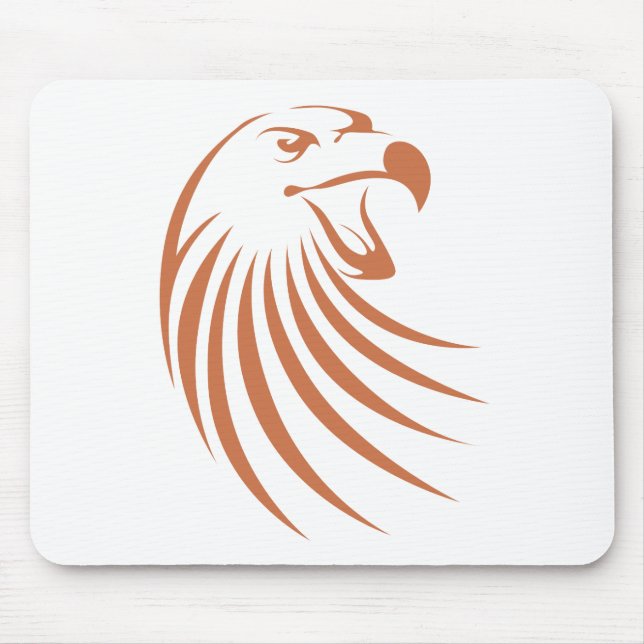 Golden Eagle Logo Mouse Pad (Front)
