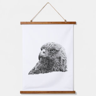Golden Eagle Majestic Wildlife Art Print Design Hanging Tapestry