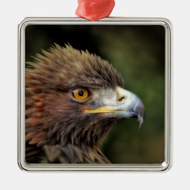 golden eagle metal tree decoration (Front)