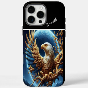 Golden Eagle Moon watch iPhone 16 Pro Max Case
