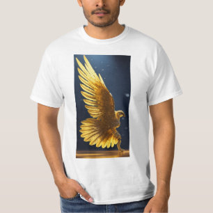 "Golden Eagle: The Majestic Raptor of the Skies" T-Shirt