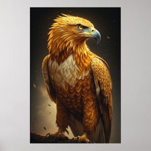 Golden Eagle Wildlife Nature Wall Art