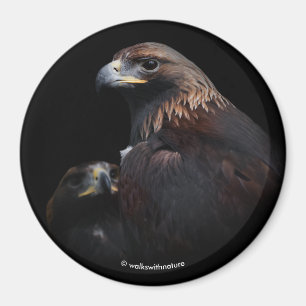 Golden Eagles: Beauties Thru the Bars Magnet
