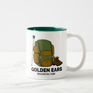 Golden Ears Provincial Park Backpack Two-Tone Coffee Mug