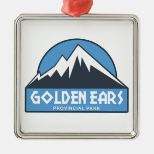 Golden Ears Provincial Park British Columbia Metal Tree Decoration