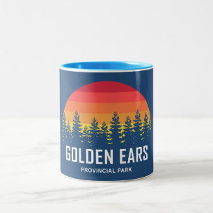 Golden Ears Provincial Park British Columbia Two-Tone Coffee Mug