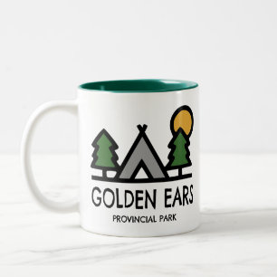 Golden Ears Provincial Park British Columbia Two-Tone Coffee Mug