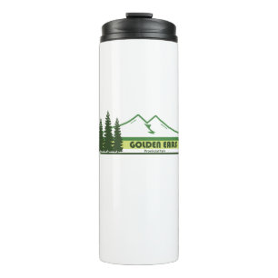Golden Ears Provincial Park Green Stripes Thermal Tumbler