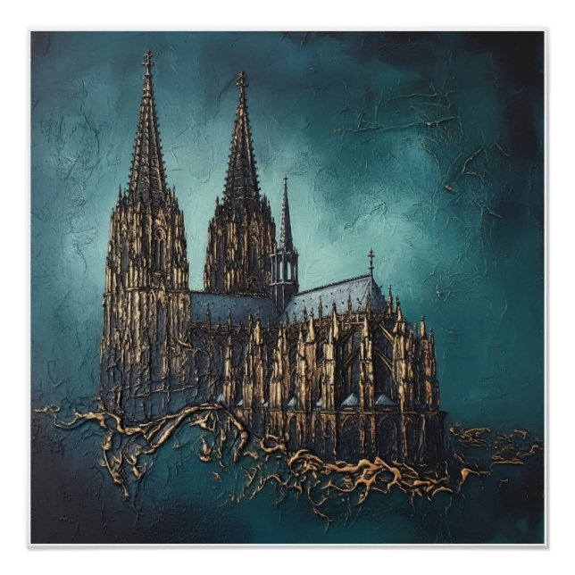 Golden Echo of the Cathedral Poster (Front)