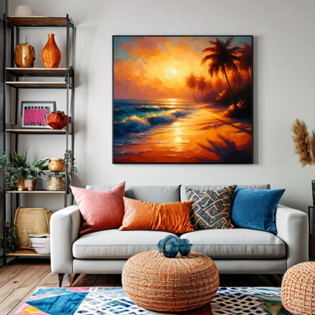 Golden Echoes of Paradise Poster (Creator Uploaded)