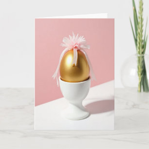 Golden Egg Celebration Card