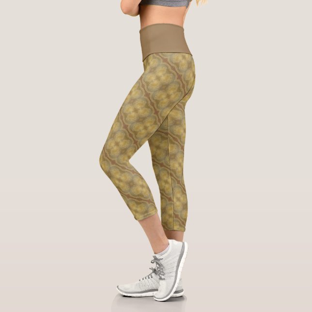 golden egg High Waisted Capris (Left)