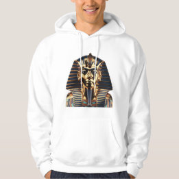 Golden Egyptian Mask Artwork Hoodie