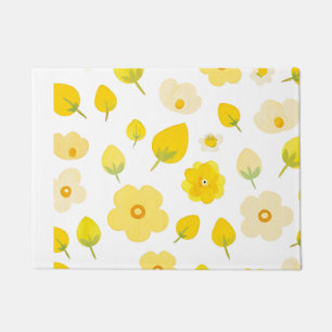 Golden Elegance Door Mat