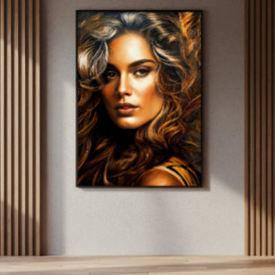 Golden Elegance Poster