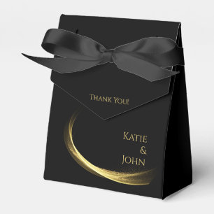 Golden Elegance-Wedding Thank you- Favour Box