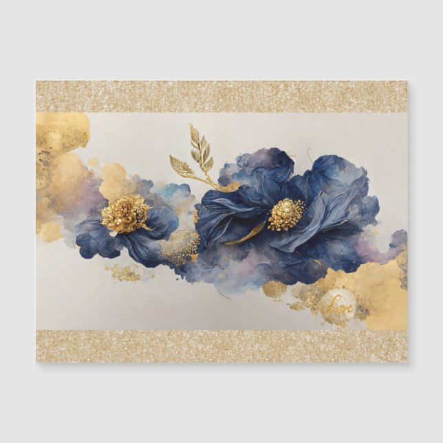 Golden Elegant Flower (Front)