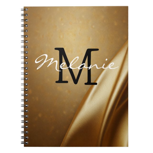 Golden Elegant Notebook (Front)