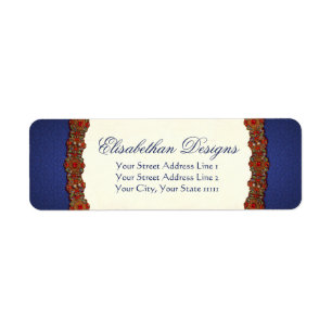 Golden Elizabethan Tudor Damask Jewel