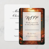 Golden Ember Autumn Woodland Stroll