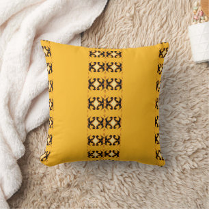 Golden Ember Cushion