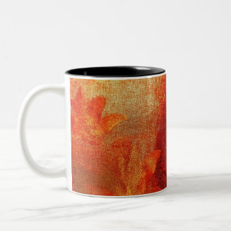 Golden Ember Two-Tone Coffee Mug