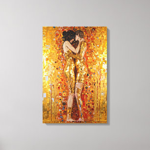 “Golden Embrace” Precious and Indestructible Canvas Print