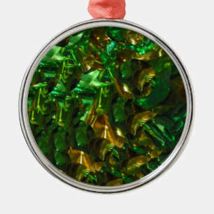 Golden Emerald Ornament