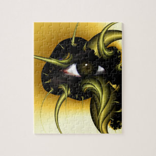 GOLDEN EYE FRACTAL JIGSAW PUZZLE