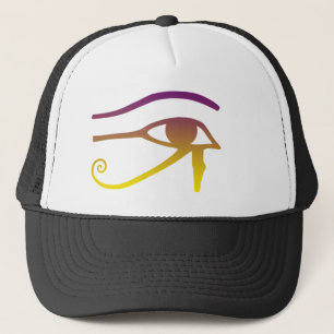 Golden Eye of Horus Trucker Hat
