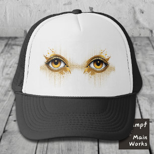 Golden Eye Trucker Hat
