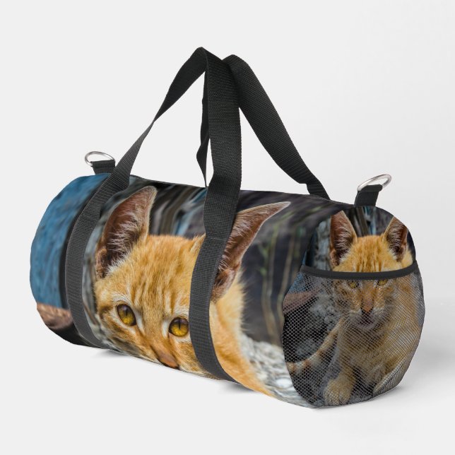Golden Eyes Duffle Bag (Right Corner)