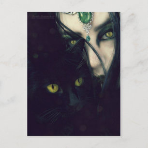 Golden Eyes Postcard