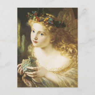 Golden Faerie Postcard